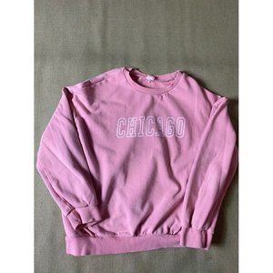 SHEIN GIRLS LARGE CHICAGO SWEATSHIRT
